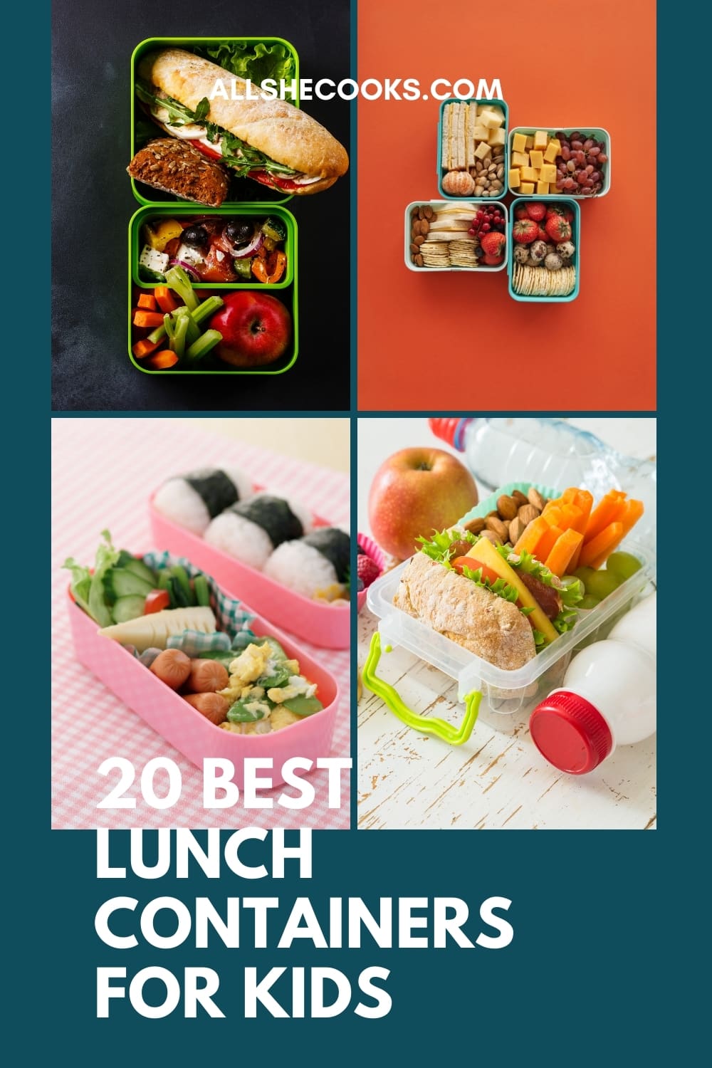 20 Best Lunch Containers for Kids - All She Cooks