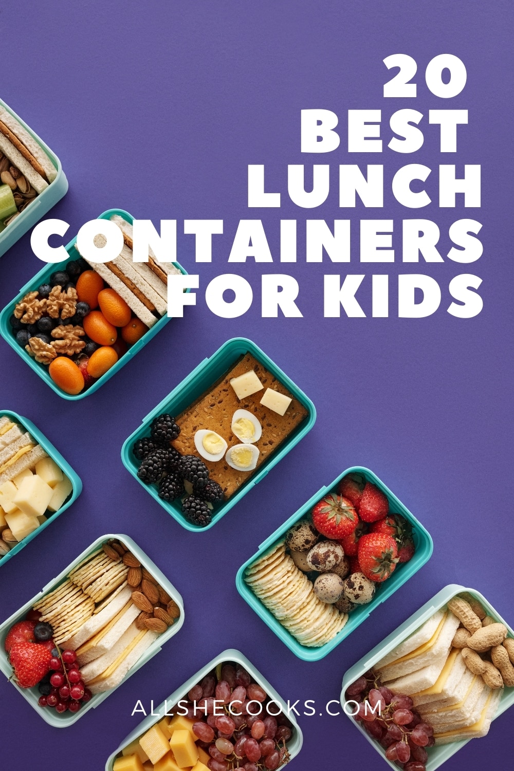 20 Best Lunch Containers for Kids - All She Cooks
