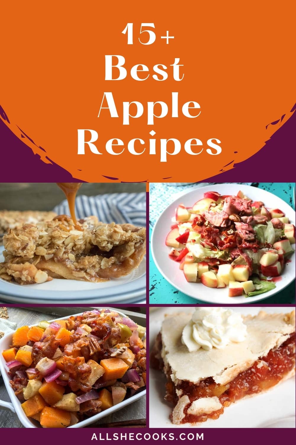 15+ Best Apple Recipes - Cakes, Pies, Butter, and More! - All She Cooks
