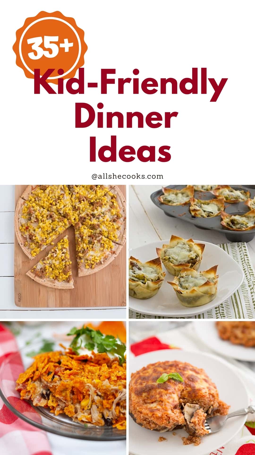 35+ Kid-Friendly Dinner Ideas - Easy & Delicious - All She Cooks