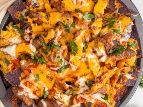 Easy Chicken Fajita Nachos Recipe — Bite Me More