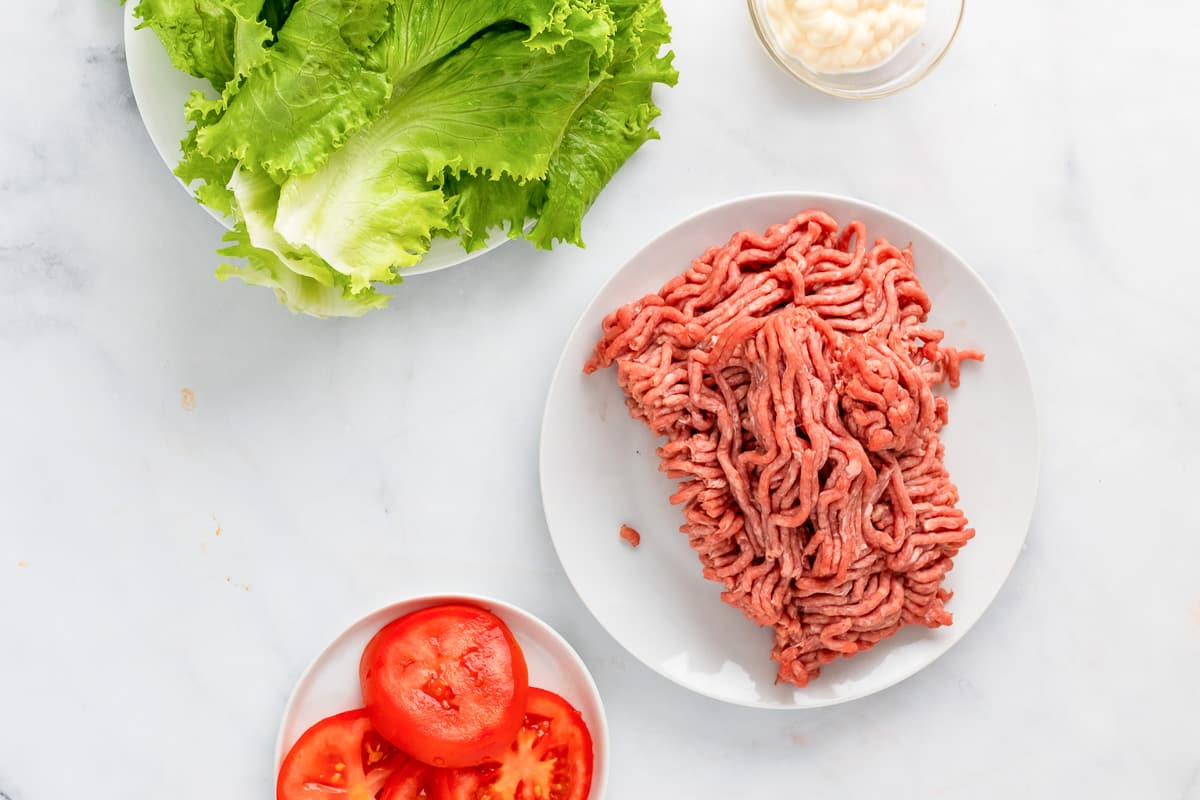 homemade burgers ingredients