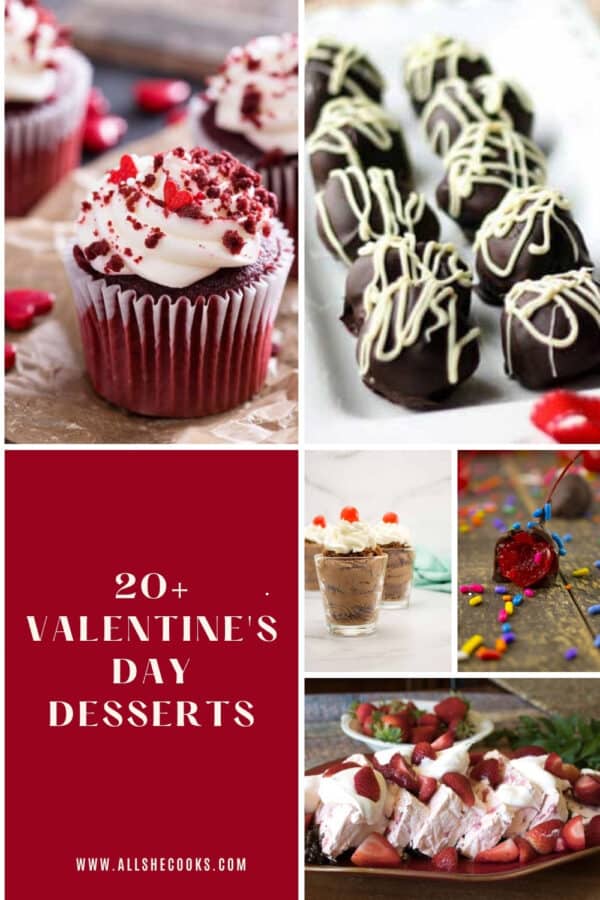 Valentines Day desserts