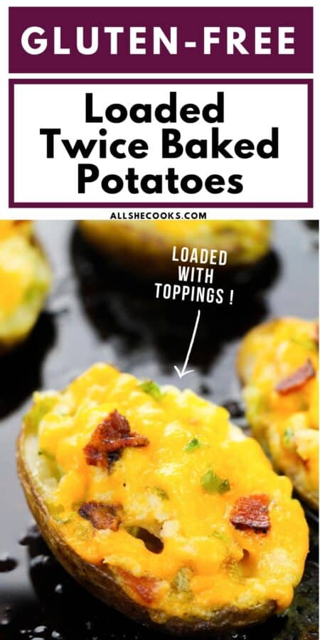 twice baked potatoes with cream cheese