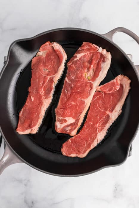 steak alfredo