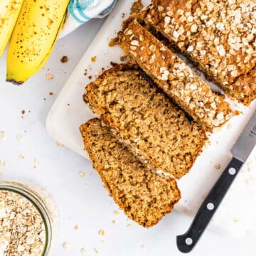 healthy banana bread