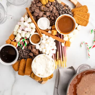 hot chocolate toppings