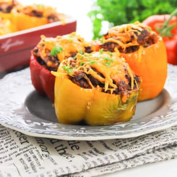 stuffed peppers without rice