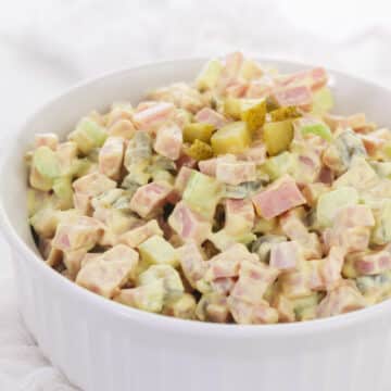 low carb ham salad