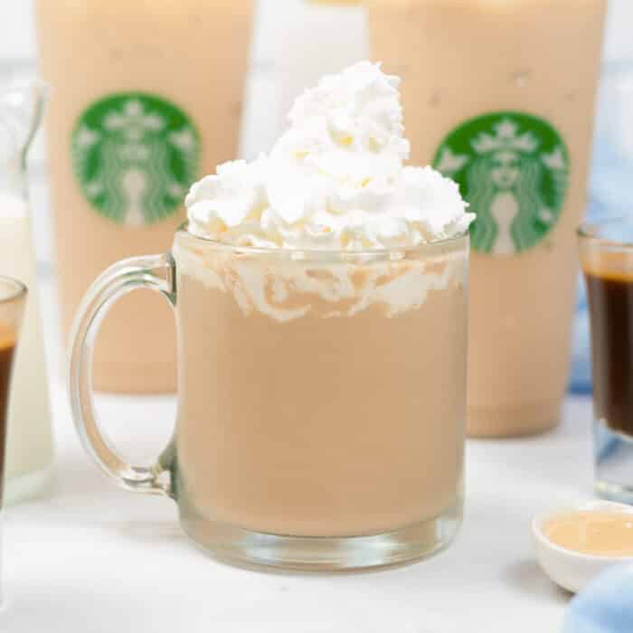 Starbucks White Chocolate Mocha (Copycat Recipe!) - All She Cooks