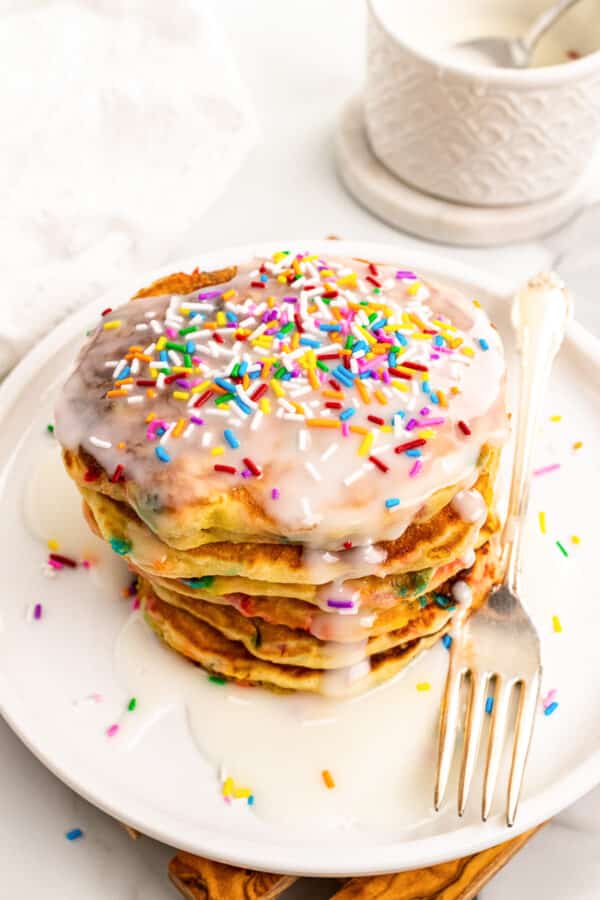 pancakes with sprinkles