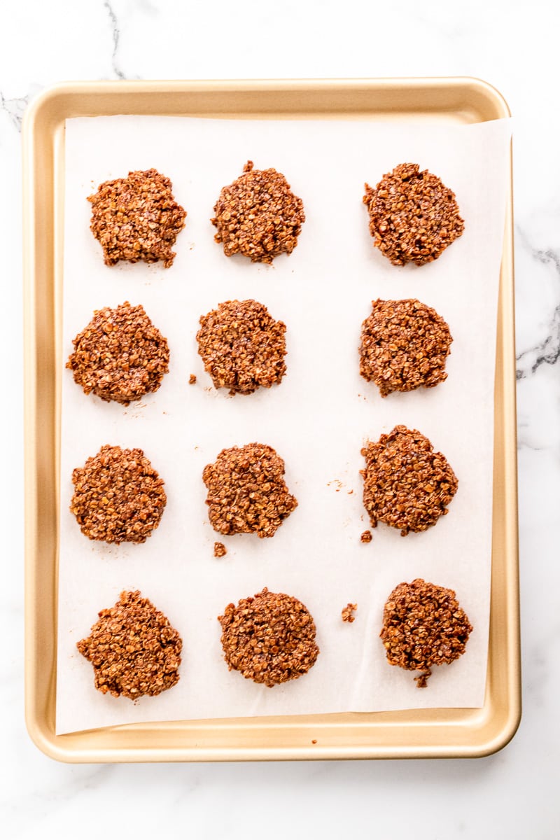 No Bake Cookies Without Peanut Butter - All She Cooks