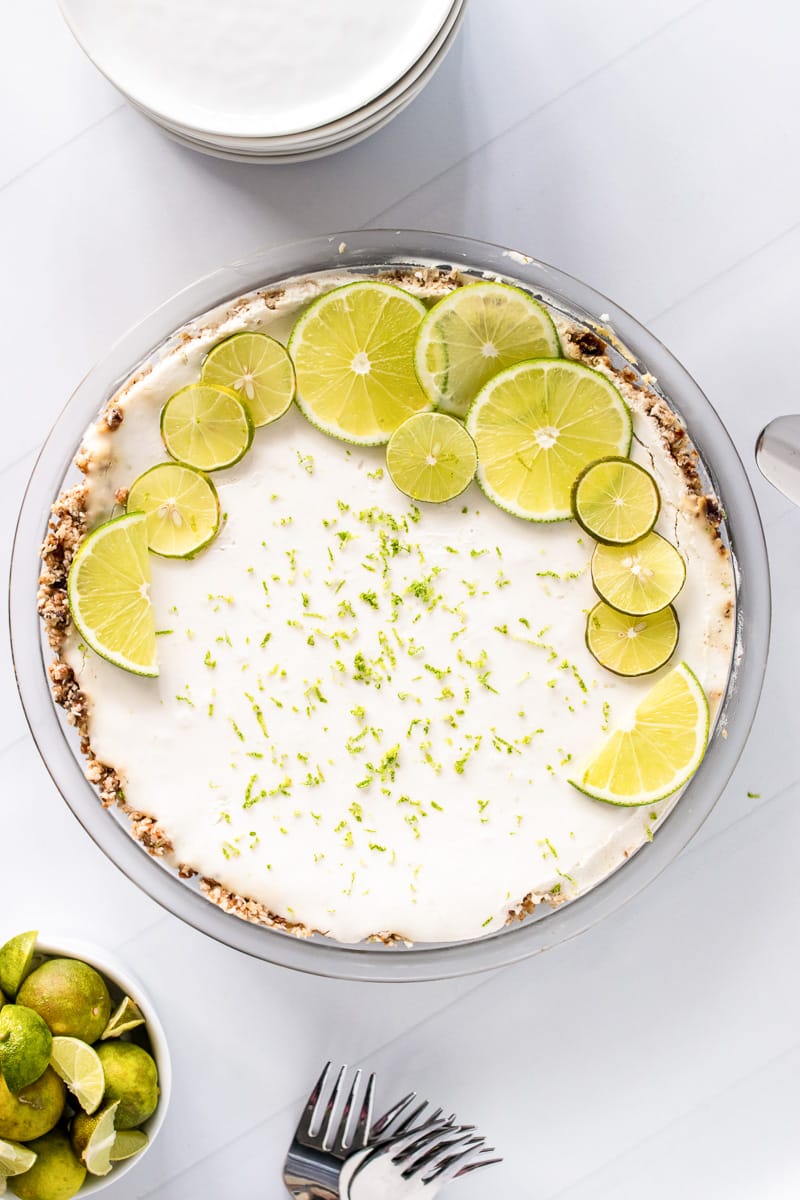 no bake key lime pie