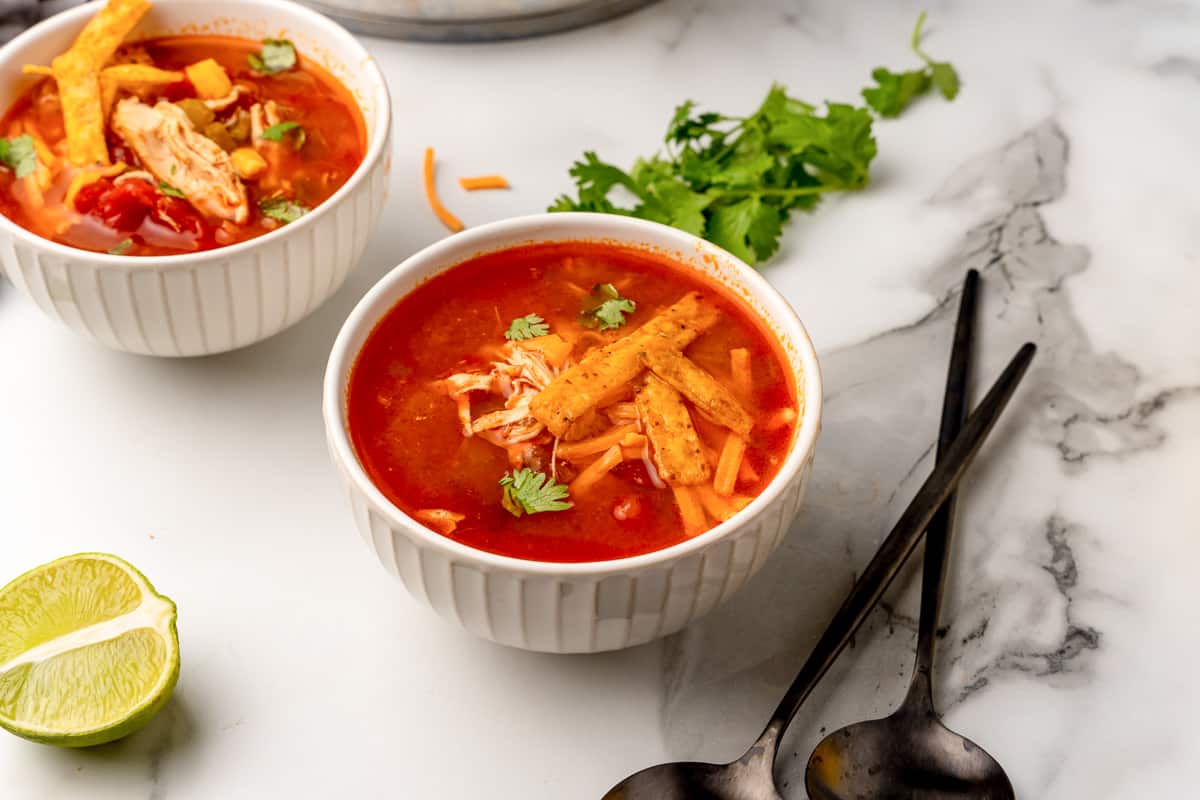 southwest chicken soup vs enchilada soup