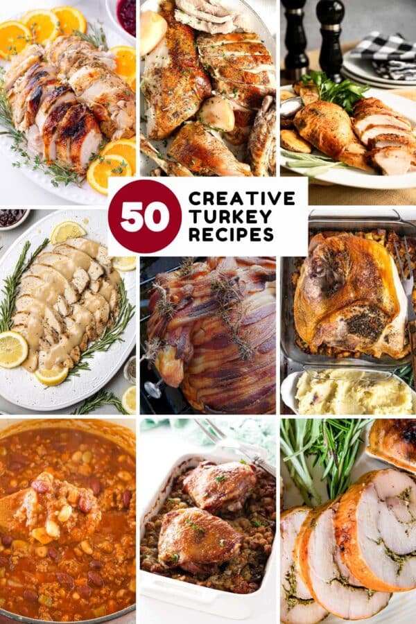 50 Creative Turkey Recipes for Thanksgiving! - All She Cooks