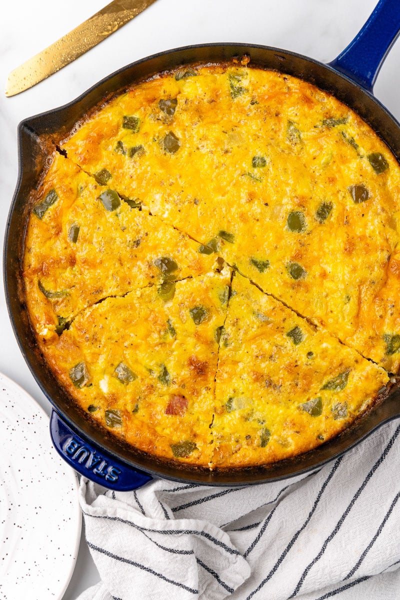 ham and cheese frittata