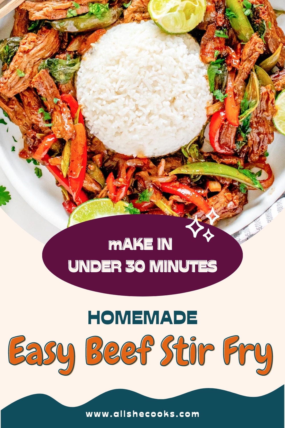 Easy Beef Stir Fry - All She Cooks