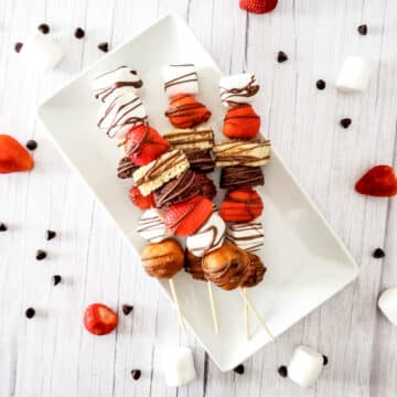 dessert skewers