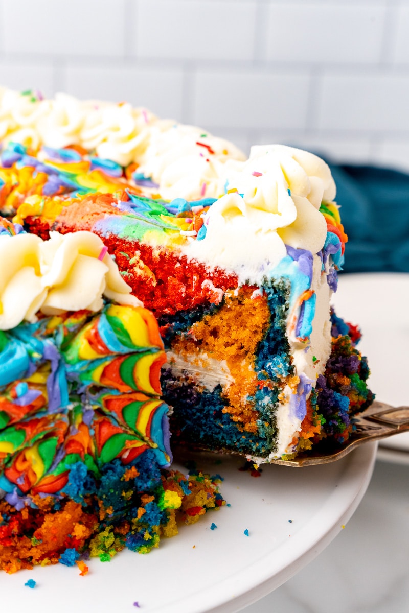 Tie-Dye Cake | Food Video | POPSUGAR Food