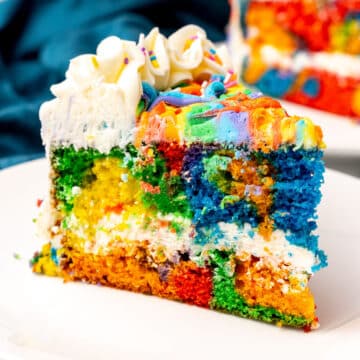 colorful cake recipe from scratch