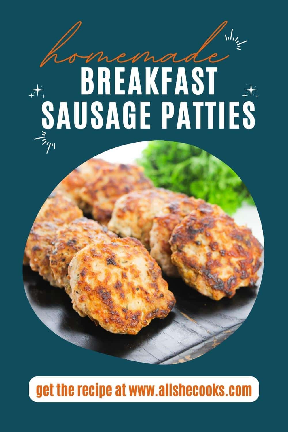 Homemade Breakfast Sausage Patties All She Cooks 4032