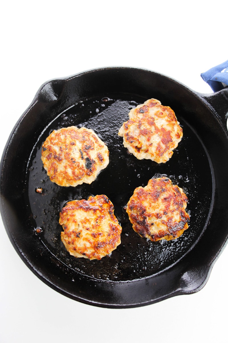 Cast Iron Homemade Breakfast Sausage