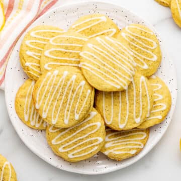 lemon poppy cookies