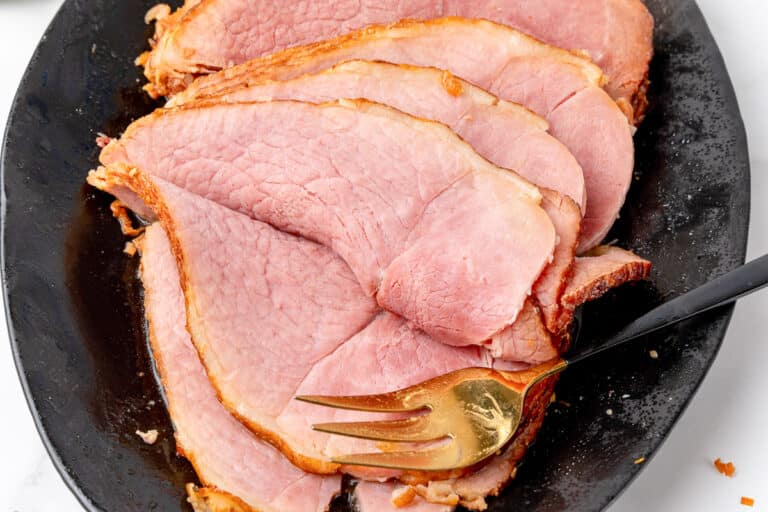 Easy 3 Ingredient Glazed Ham - Perfect for Holidays! - All She Cooks