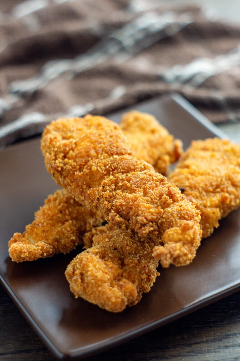 Homemade Spicy Chicken Tenders - All She Cooks