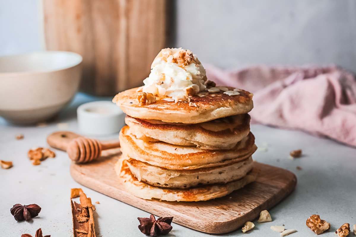 holiday breakfast pancakes