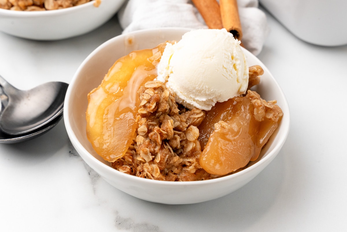 apple crisp with canned apples