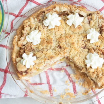 Apple Crumble Pie featured image graphic